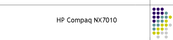 HP Compaq NX7010