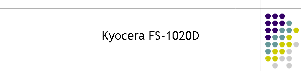 Kyocera FS-1020D