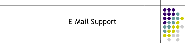 E-Mail Support